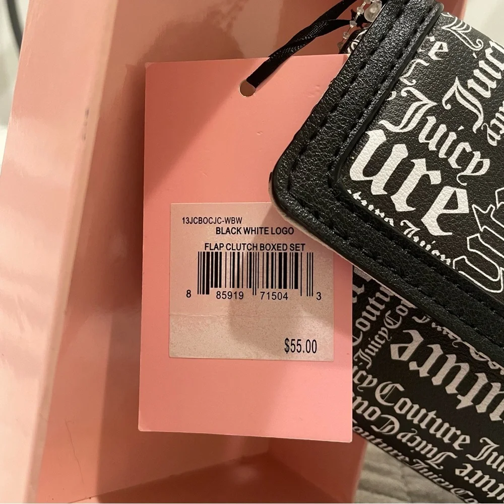Juicy Couture NWT Logo Clutch Gift Set - Picture 8 of 13